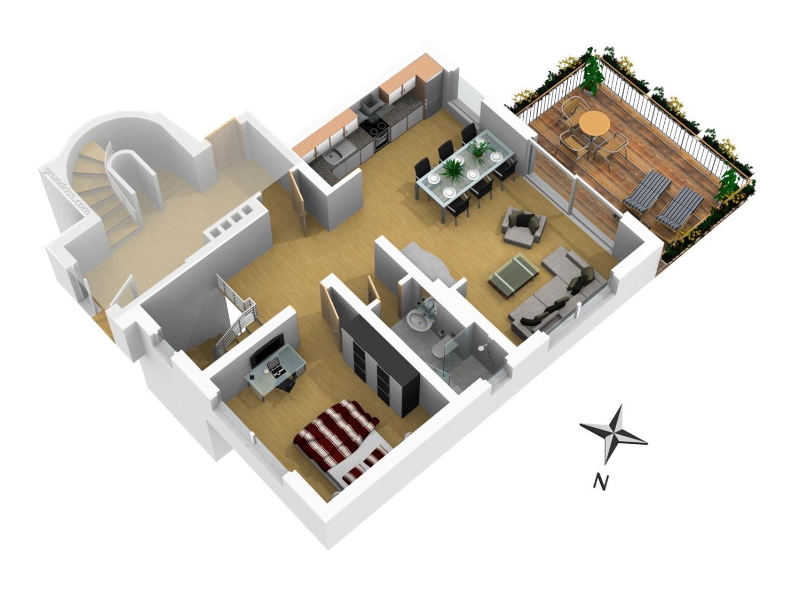 Baude VI - Loewenbaude Braunlage Apartment Bilik gambar